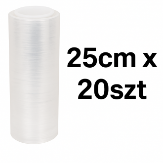 Folia stretch mini 25cm/100m 20szt