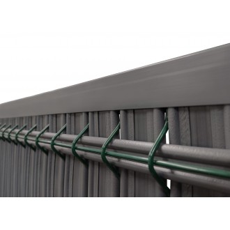 Listwy ogrodzeniowe pionowe szerokie 153 x250 RD05 antracyt