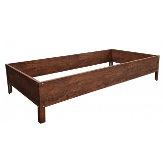 Warzywniak na warzywa 75x150cm z imitacją drewna